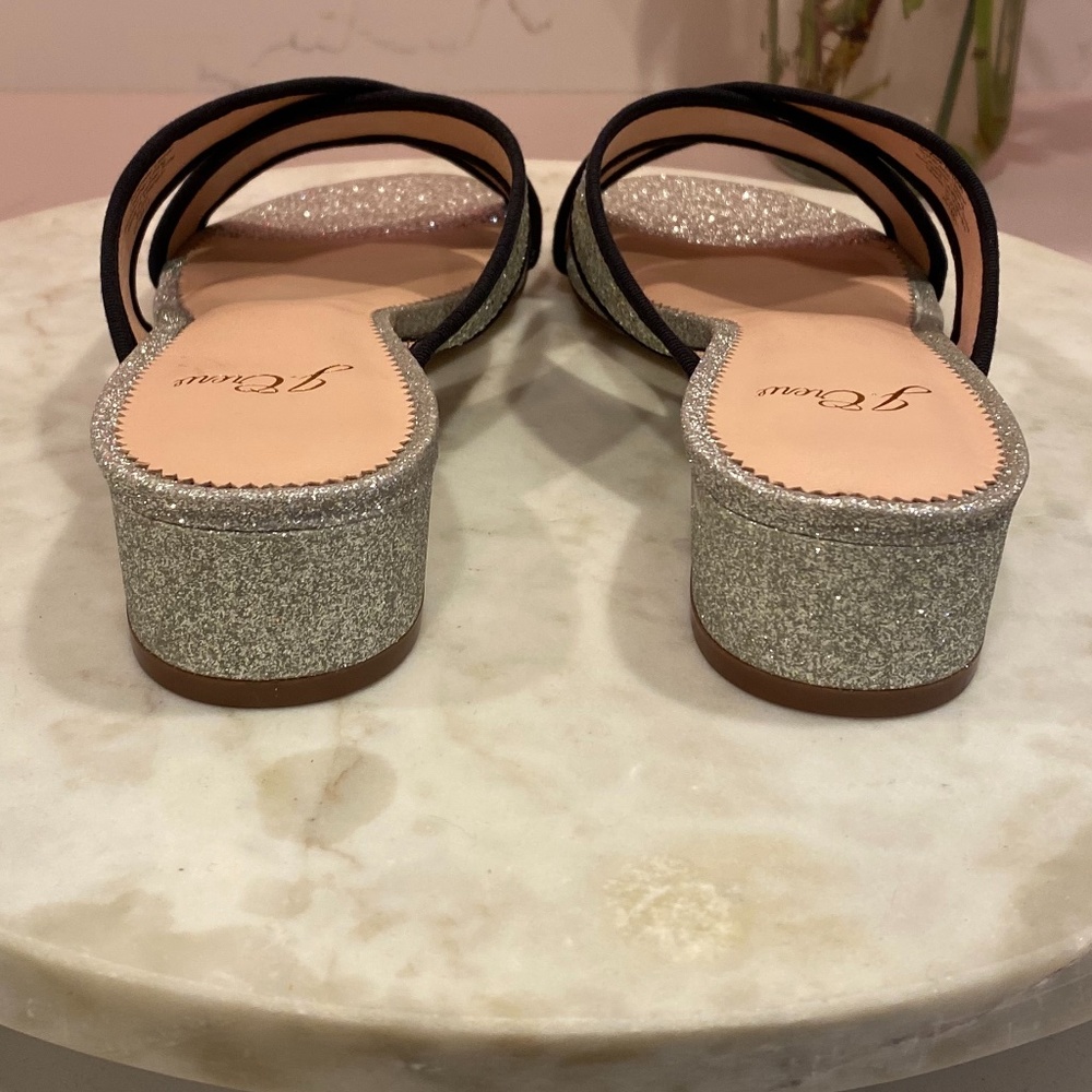 J.Crew Silver Strap Sandal - Picture 3 of 5